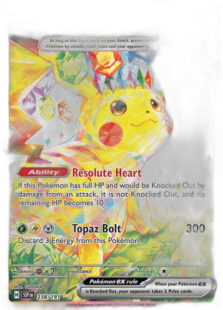 Ultra Rare full art Pokémon card