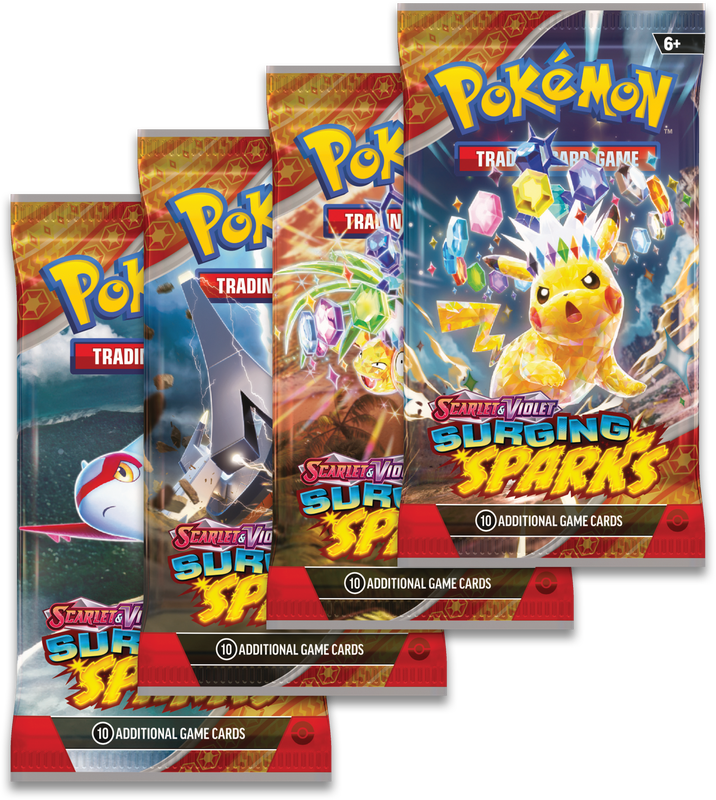 Surging Sparks booster packs